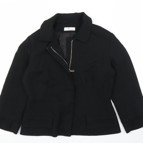 D Uniform Womens Black   Jacket  Size 12