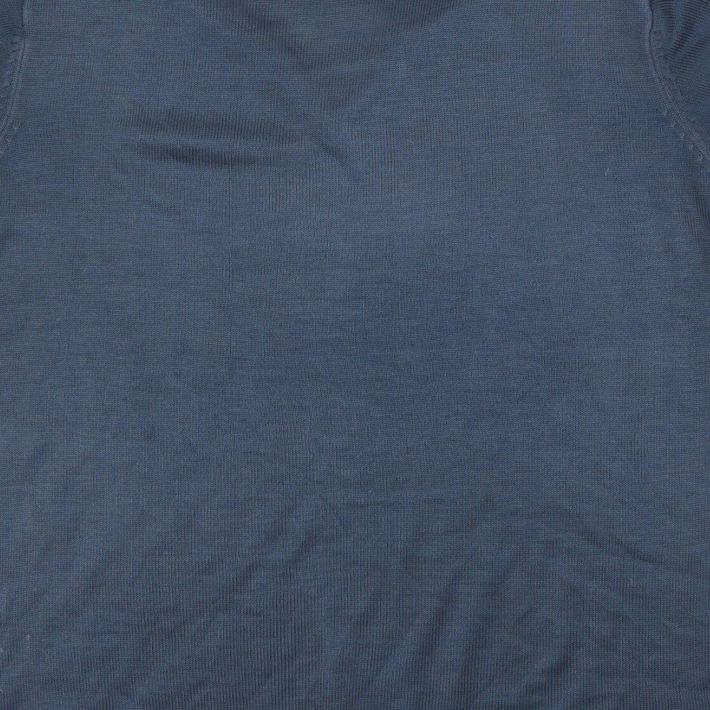Preworn Womens Blue   Basic Blouse Size L