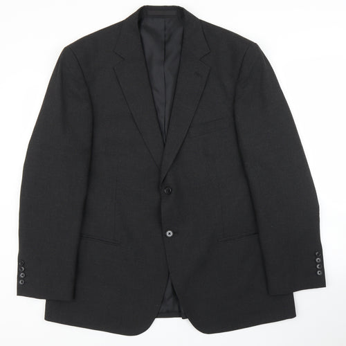 M&S Mens Grey   Jacket Suit Jacket Size 42