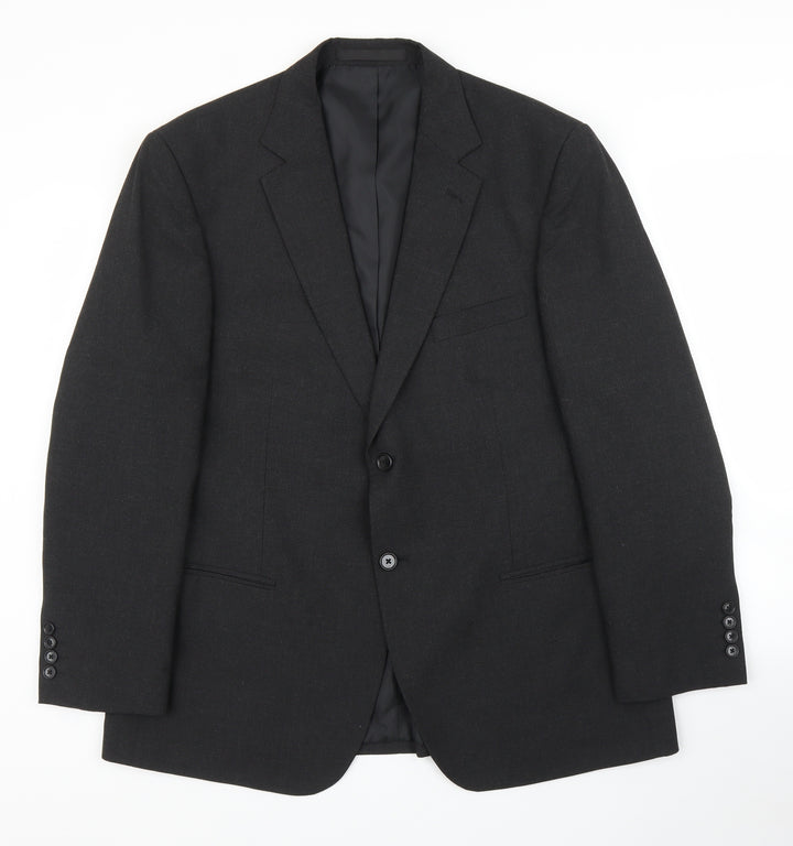 M&S Mens Grey   Jacket Suit Jacket Size 42
