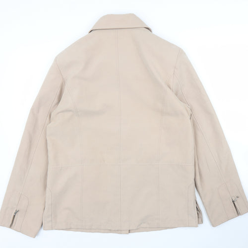 JBC Womens Beige   Overcoat Coat Size 14