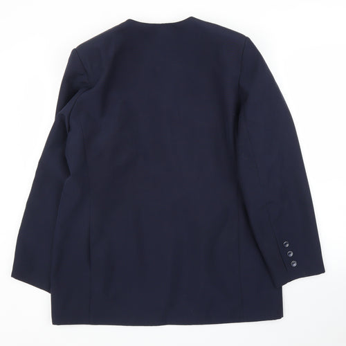 Classics Womens Blue   Jacket Blazer Size 16