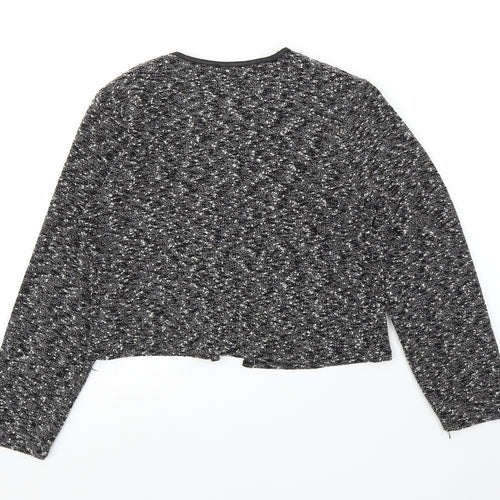 Primark Womens Grey   Cardigan Jumper Size 10  - Chanel jacket
