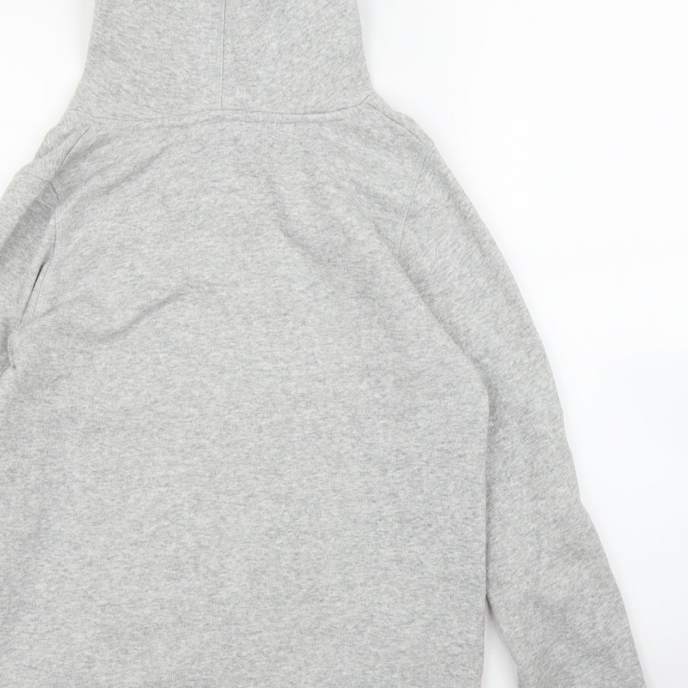 H&M Girls Grey   Pullover Hoodie Size 13 Years