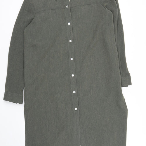 Platinum Womens Green   Cardigan Jumper Size 14