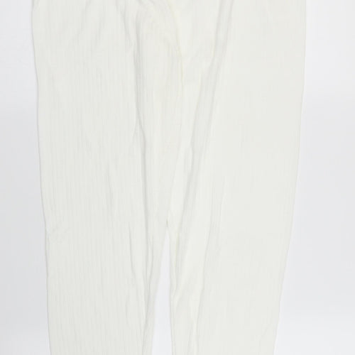 BHS Mens White   Bloomer Trousers Size 28 in L27 in