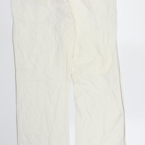 Idem Womens White   Trousers  Size 32 in L32 in