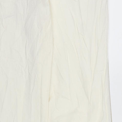 Idem Womens White   Trousers  Size 32 in L32 in