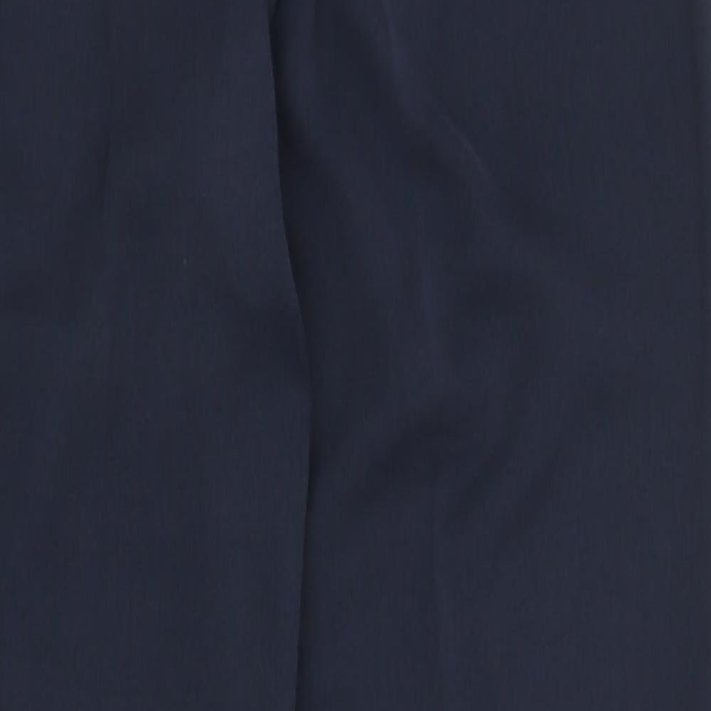 M&S Womens Blue   Trousers  Size 12 L29 in