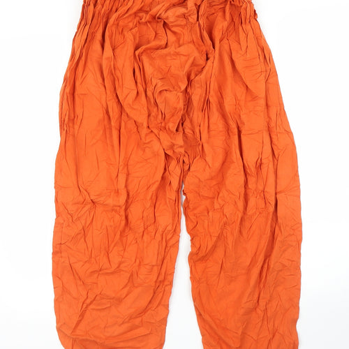 Preworn Womens Orange   Capri Trousers Size M L26 in