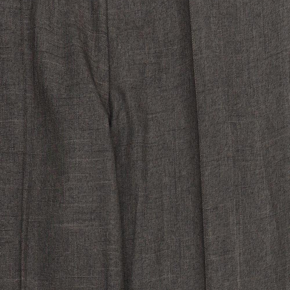 M&S Womens Brown   Trousers  Size 16 L27 in