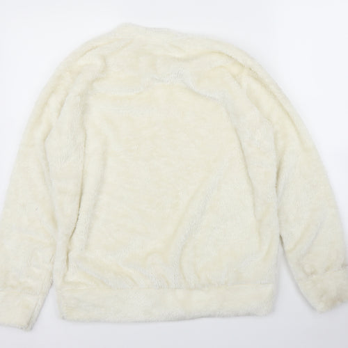 Preworn Womens Ivory   Pullover Jumper Size M