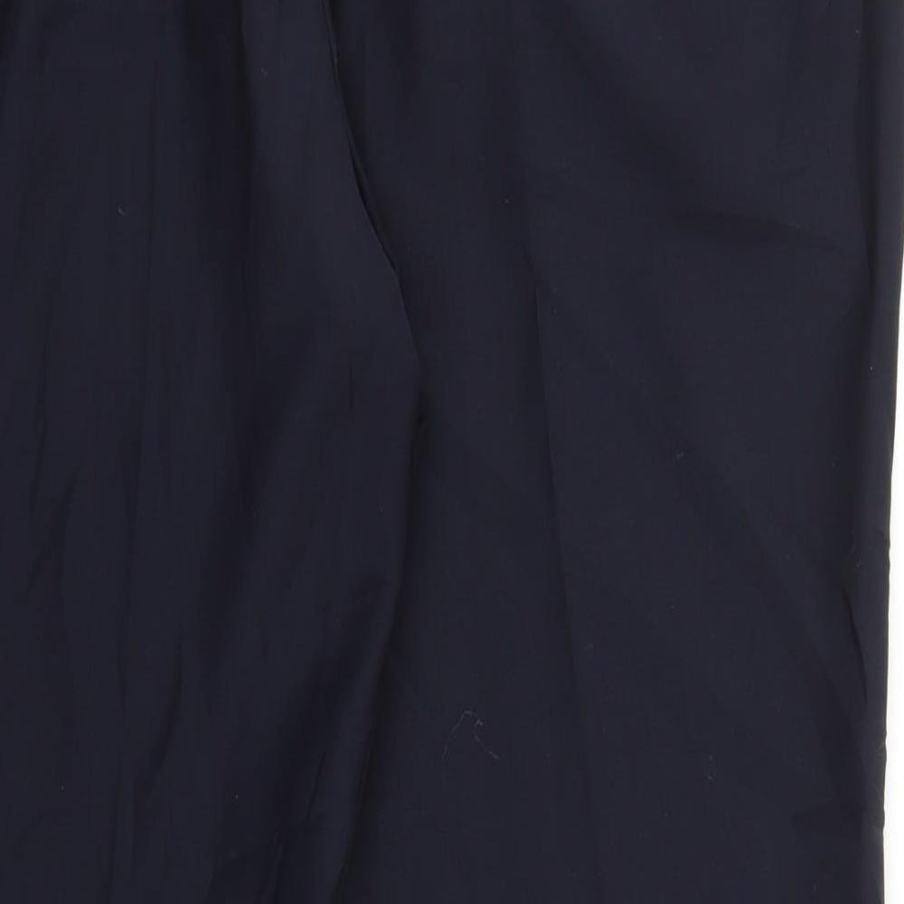 M&S Womens Blue   Trousers  Size 16 L28 in