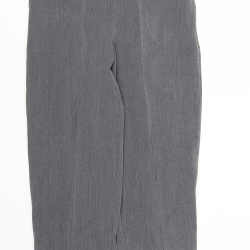 Preworn Womens Grey   Pedal Pusher Trousers Size 10 L24 in