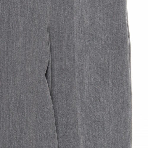 Preworn Womens Grey   Pedal Pusher Trousers Size 10 L24 in