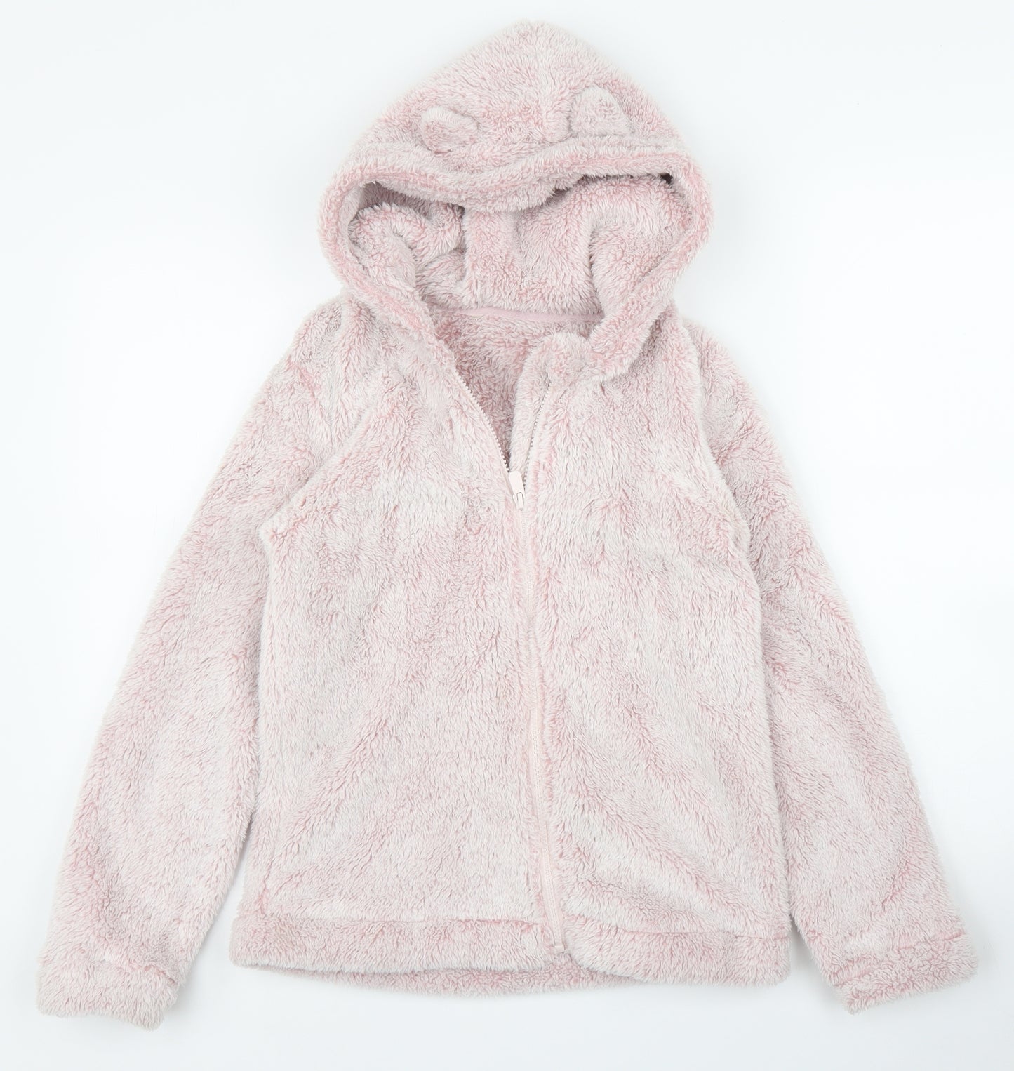 George Girls Pink   Pullover Hoodie Size 11 Years