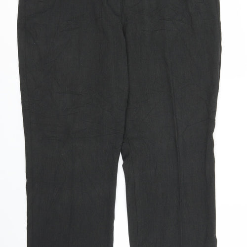 M&S Womens Grey   Trousers  Size 16 L28 in