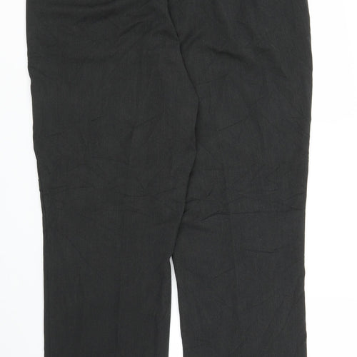 M&S Womens Grey   Trousers  Size 16 L28 in