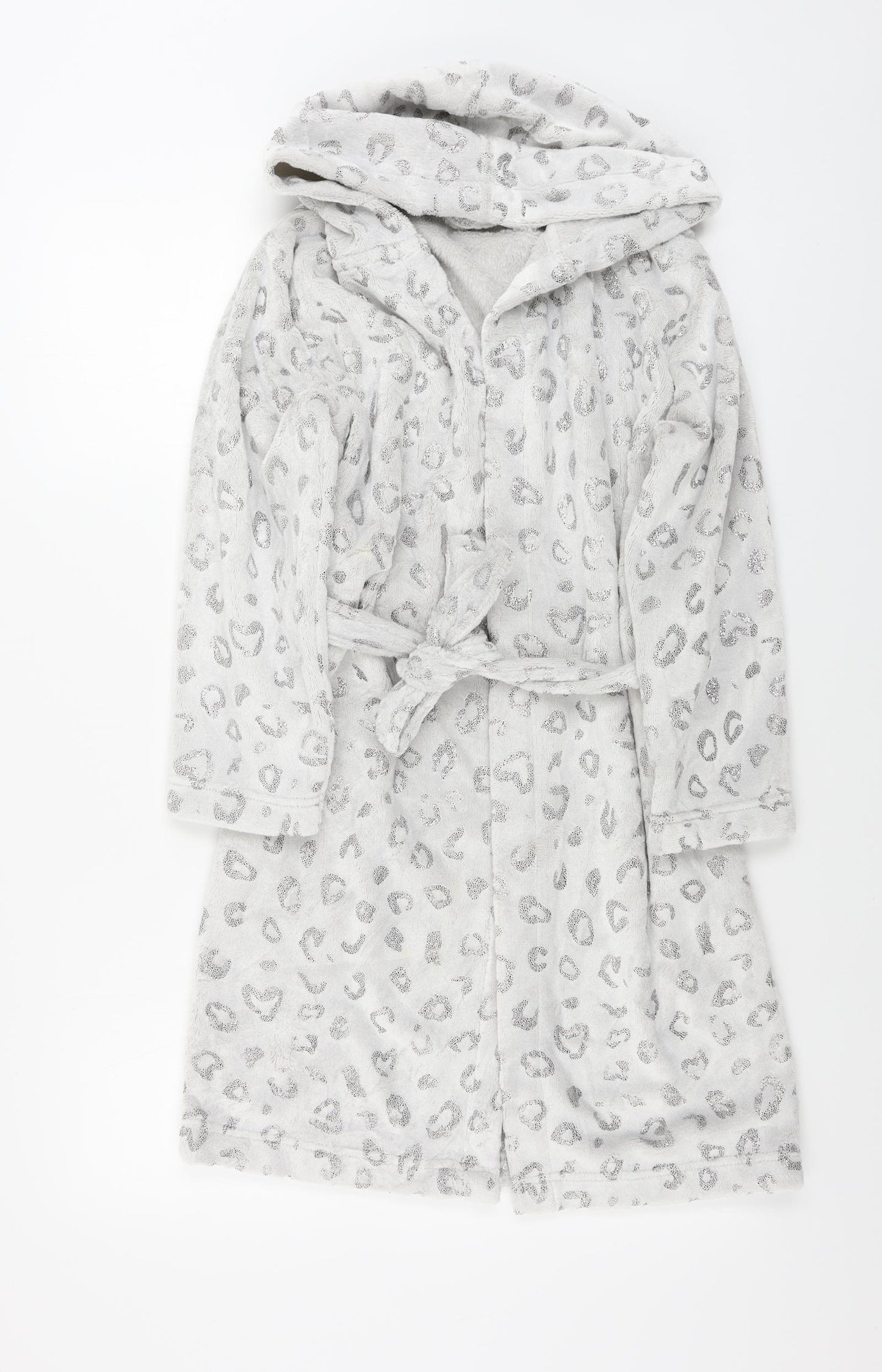 John Lewis  Girls Grey    Gown Size 10 Years