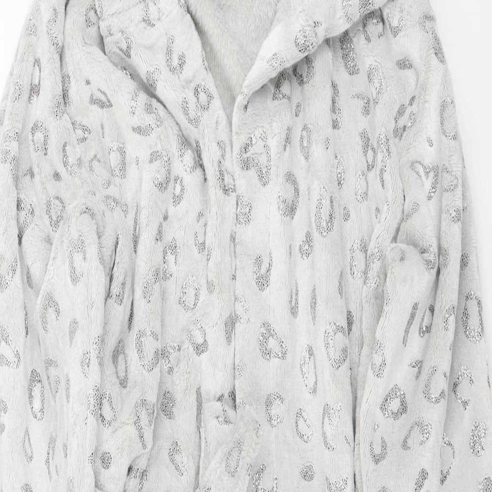 John Lewis  Girls Grey    Gown Size 10 Years