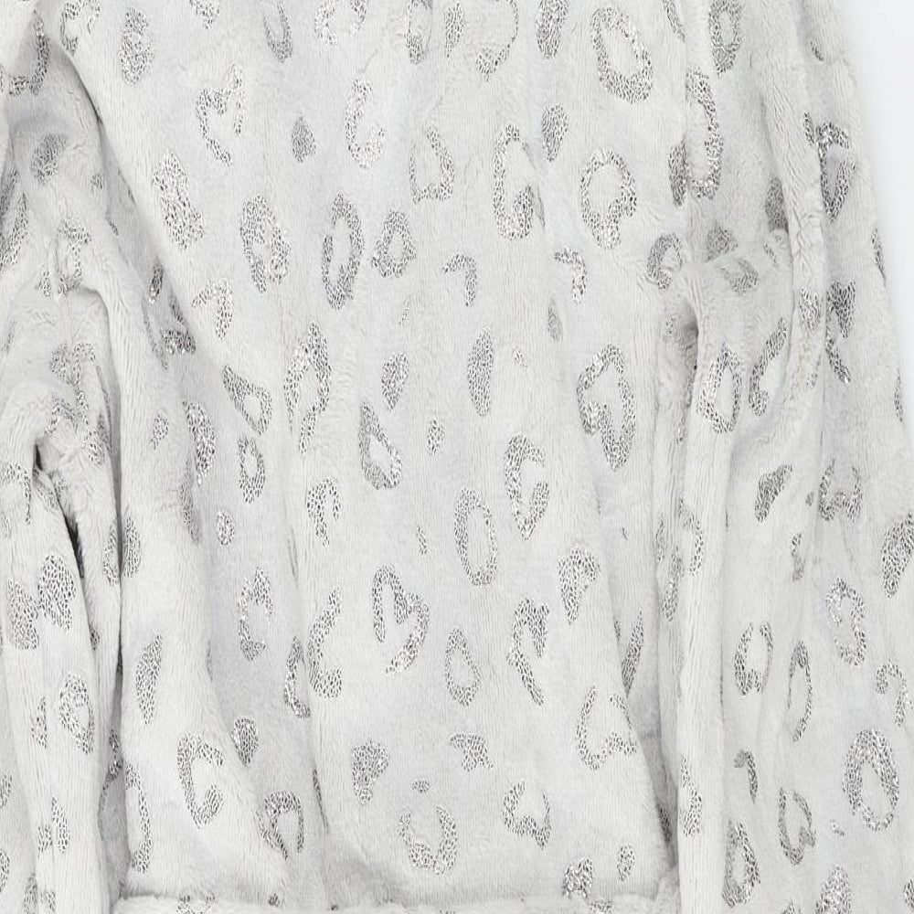 John Lewis  Girls Grey    Gown Size 10 Years
