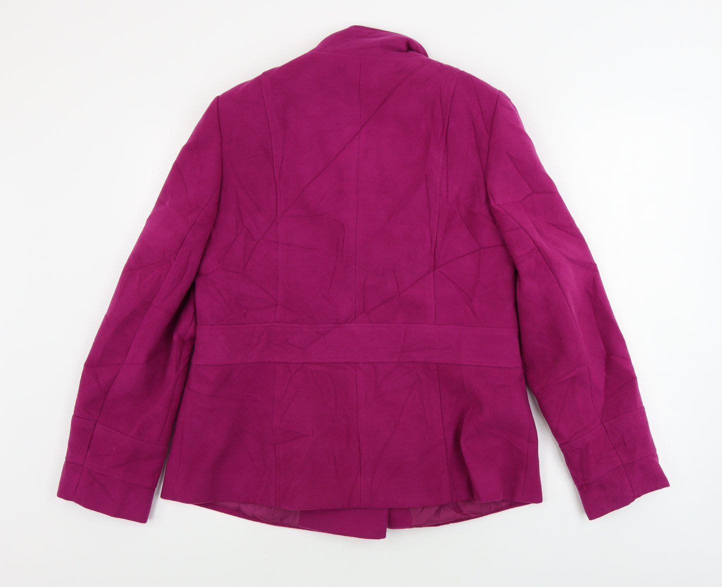 EWM  Womens Purple   Jacket Coat Size 14