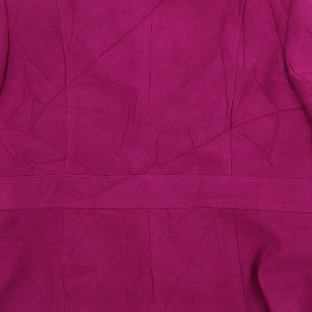 EWM  Womens Purple   Jacket Coat Size 14