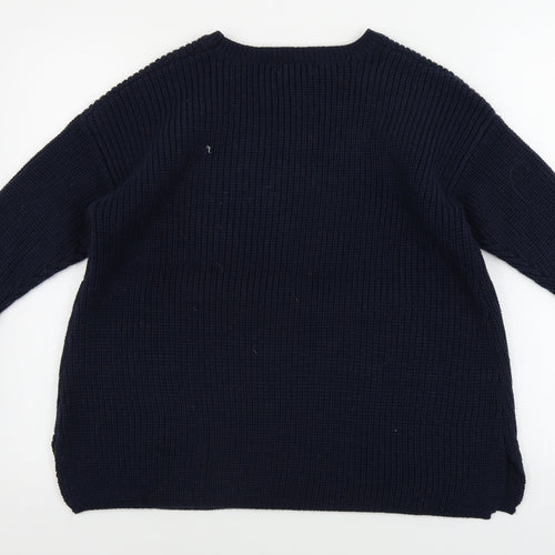 Red Herring  Womens Blue   Pullover Jumper Size 14