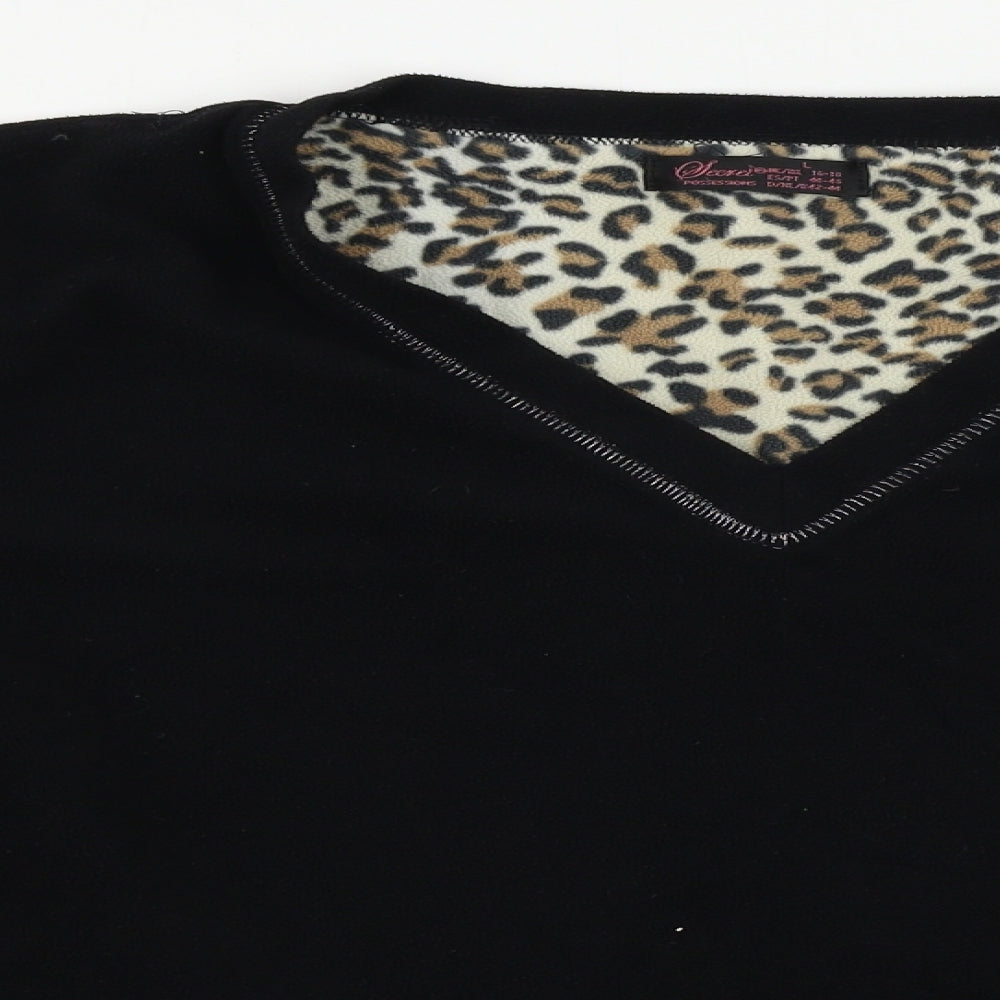 Secret Possesions   Womens Black   Pullover Jumper Size L