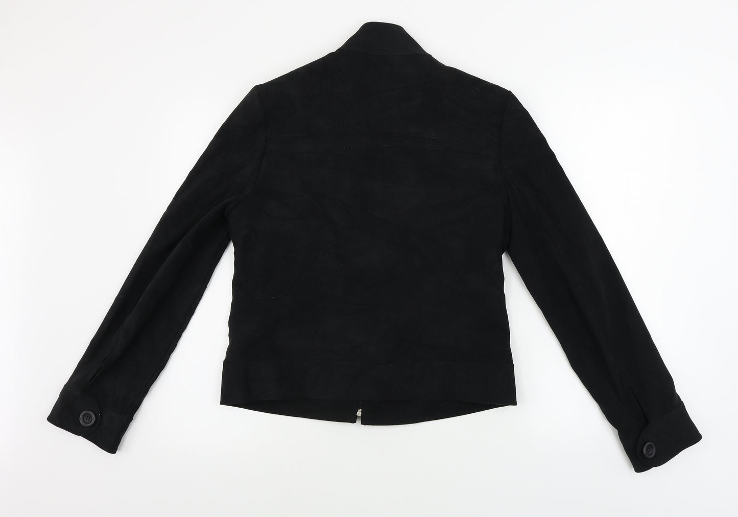 Internacionale Womens Black   Jacket Coat Size 12