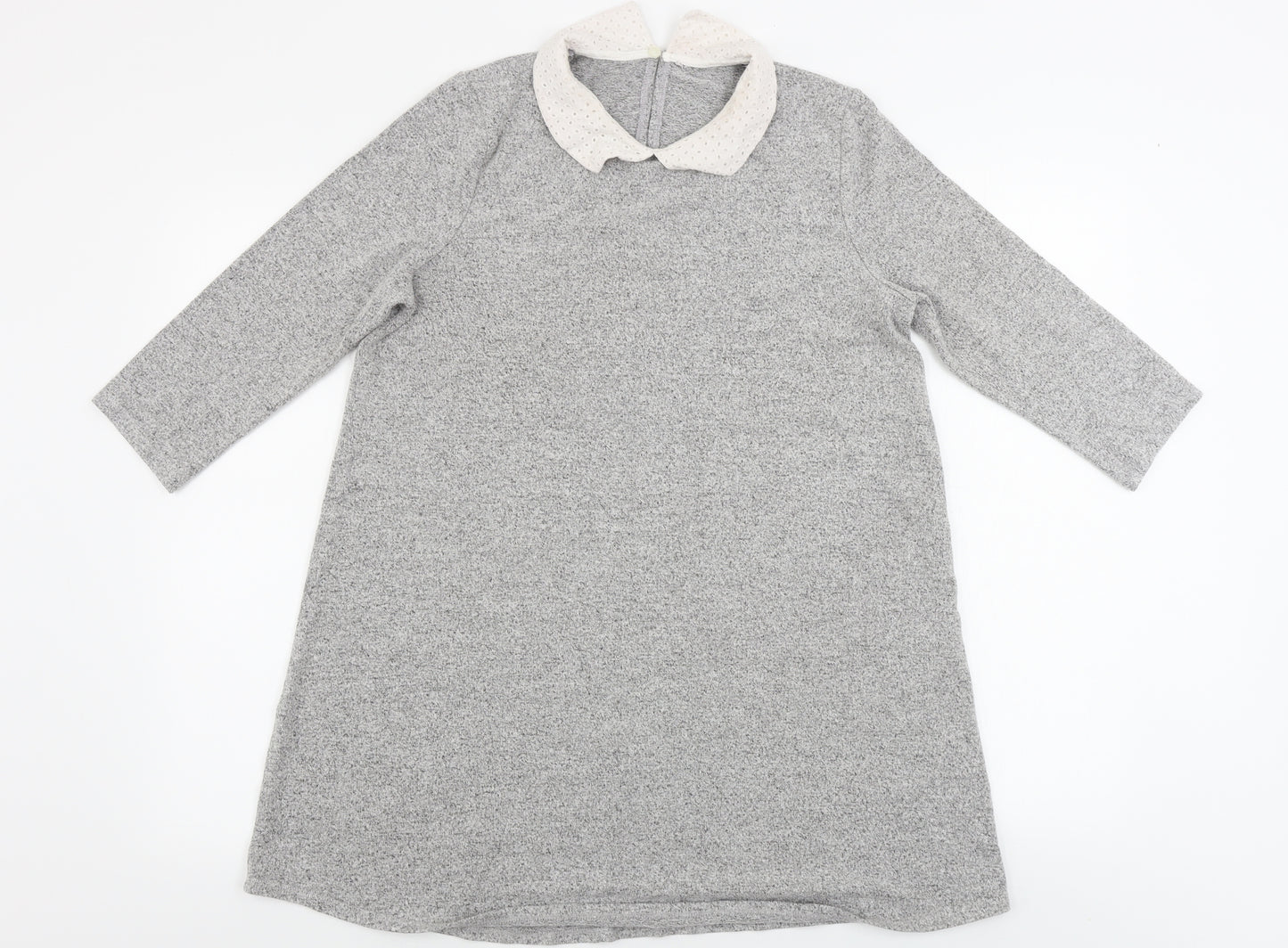 TU Womens Grey   Basic Blouse Size 12