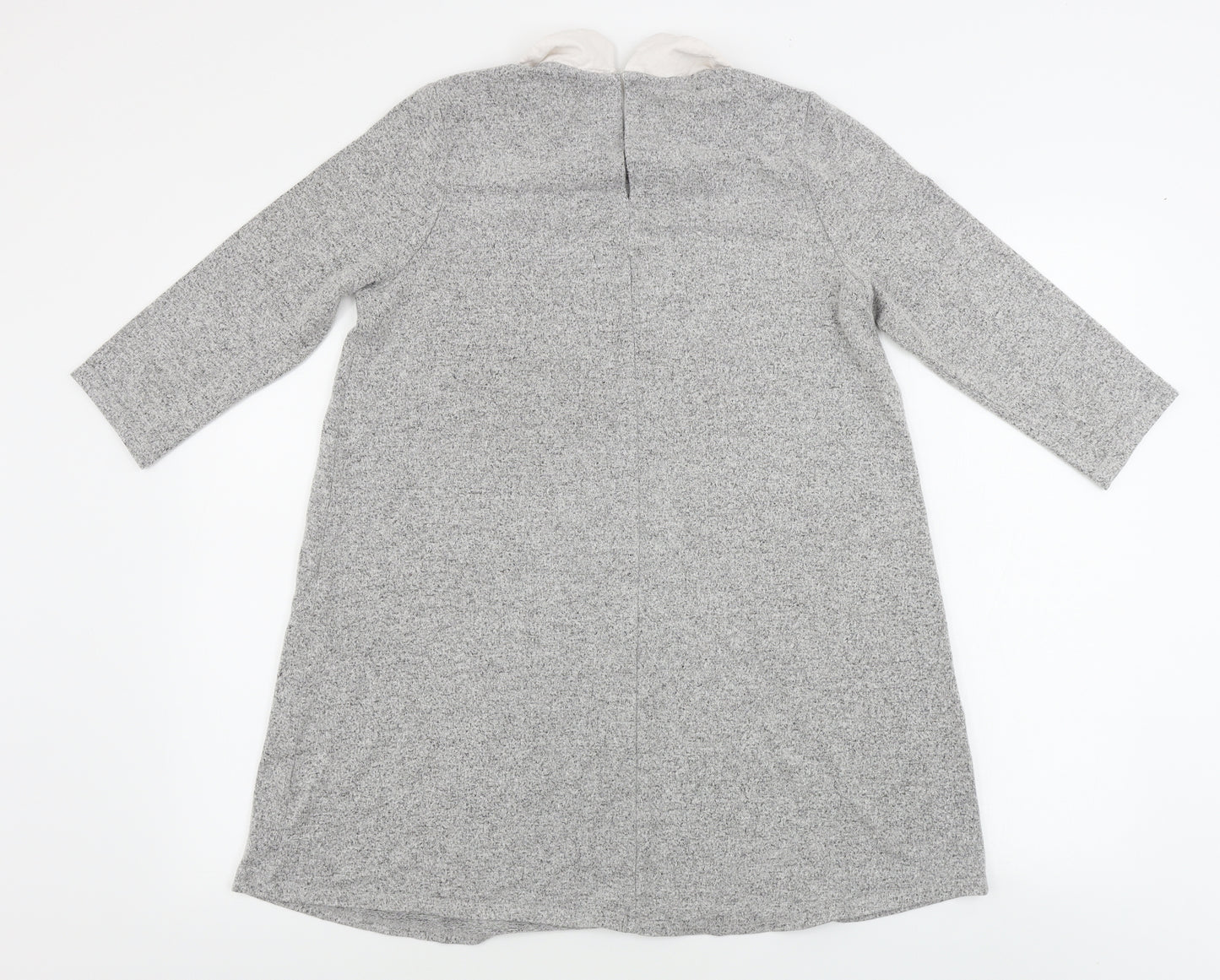 TU Womens Grey   Basic Blouse Size 12