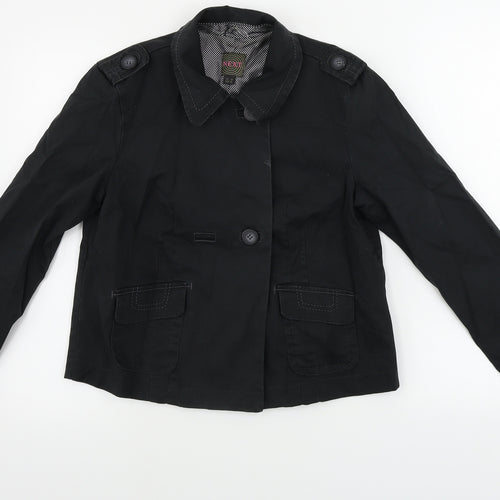 NEXT  Womens Black   Jacket Coat Size 10