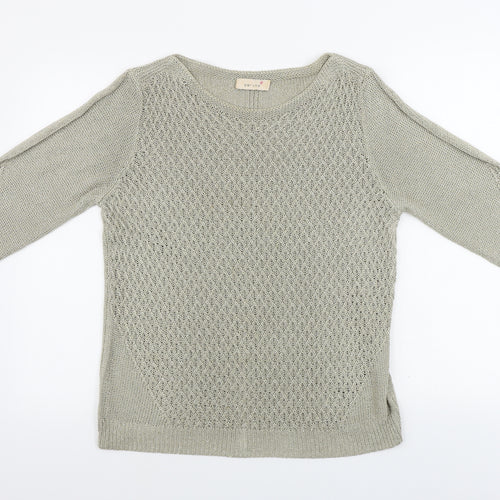 Marks and Spencer  Womens Beige   Pullover Jumper Size 14