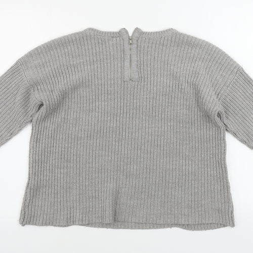 Dorothy Perkins  Womens Grey   Pullover Jumper Size 14