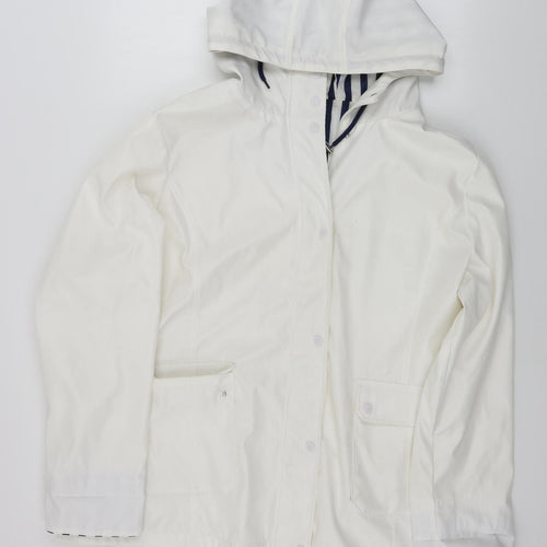 Finesse  Womens White   Jacket Coat Size 24
