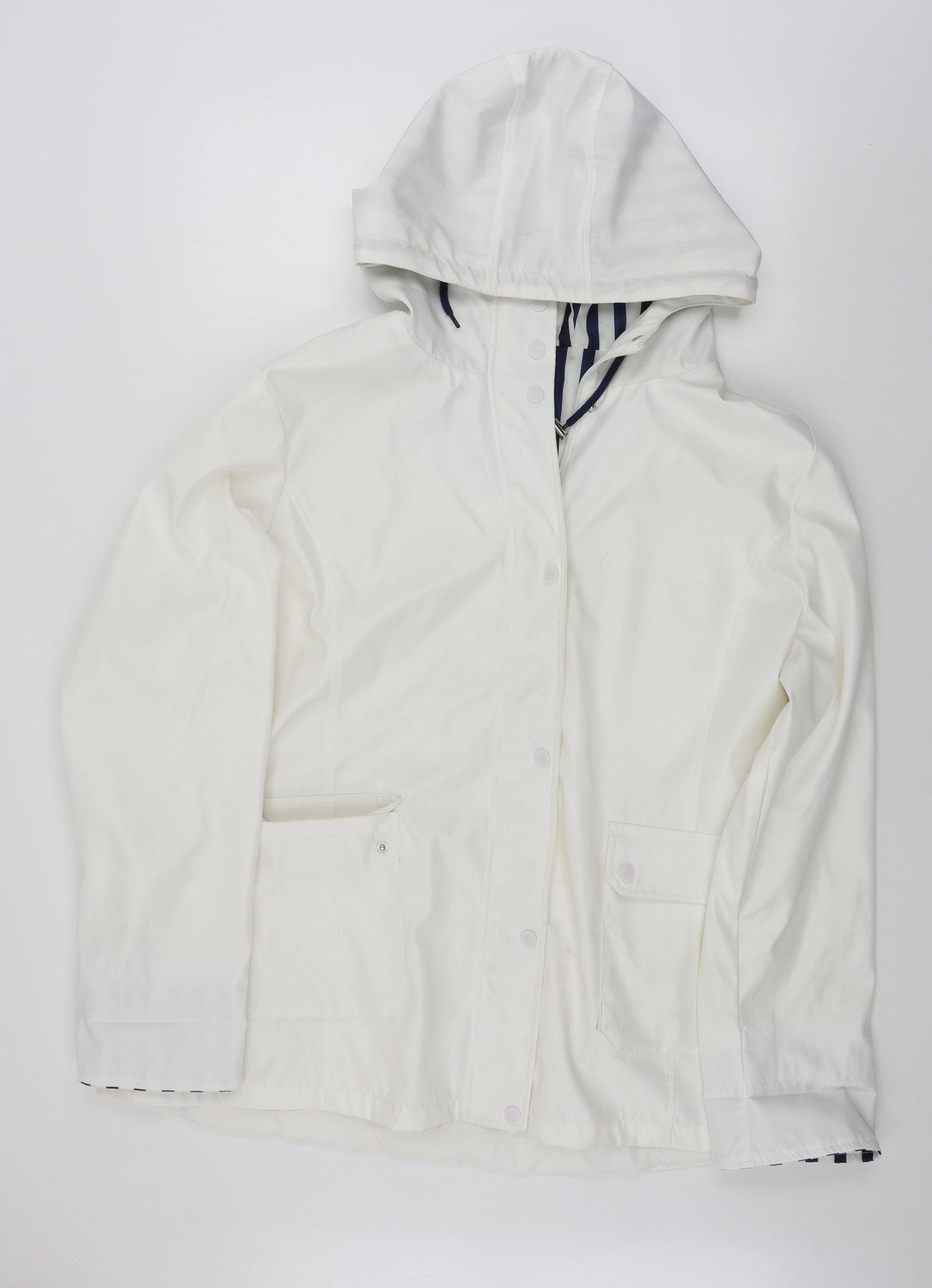 Finesse  Womens White   Jacket Coat Size 24