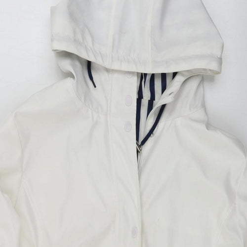 Finesse  Womens White   Jacket Coat Size 24