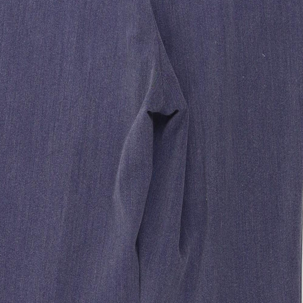 classic  Womens Blue   Trousers  Size 12 L23 in