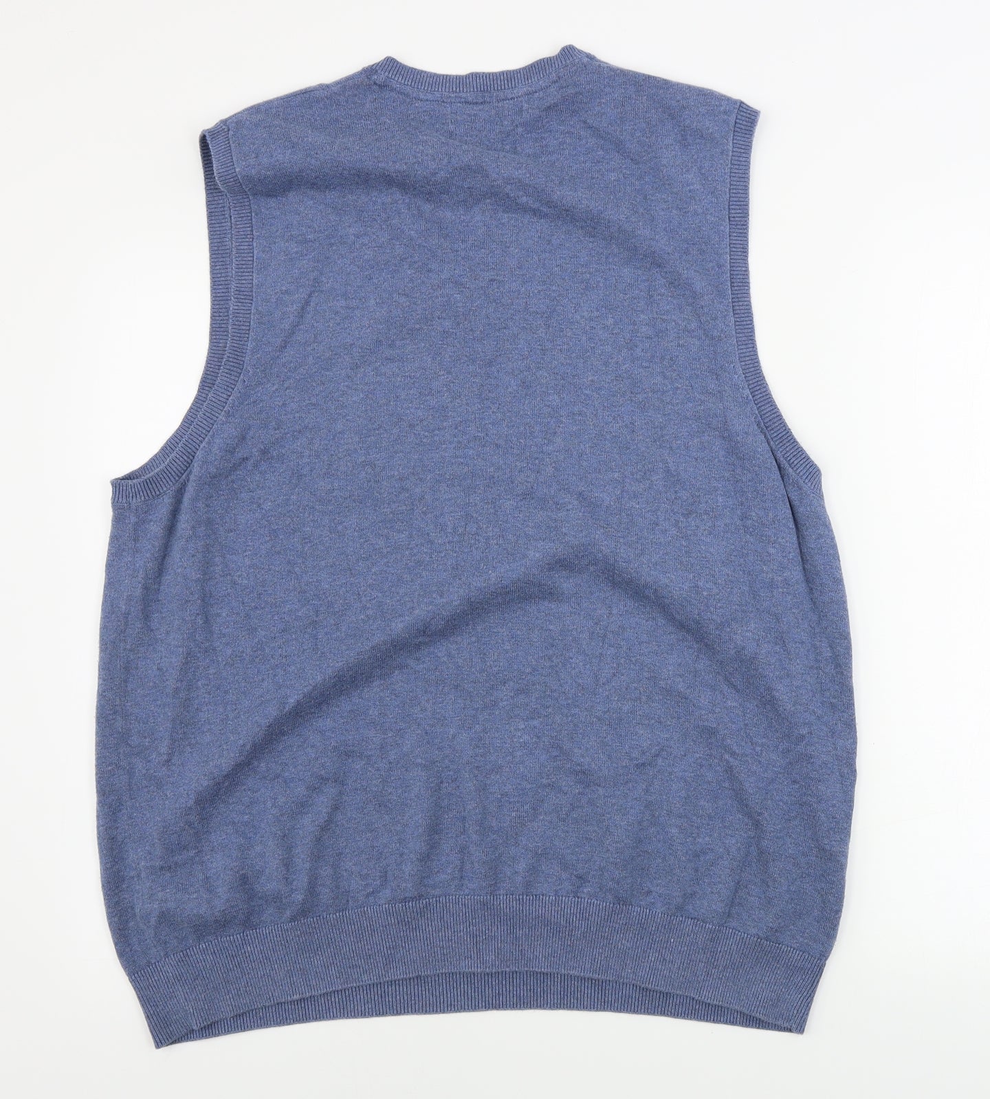 Marks and Spencer  Mens Blue   Vest Jumper Size XL