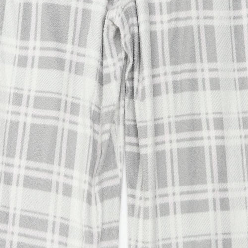 NEXT  Womens Grey Check  Trousers  Size M L26 in