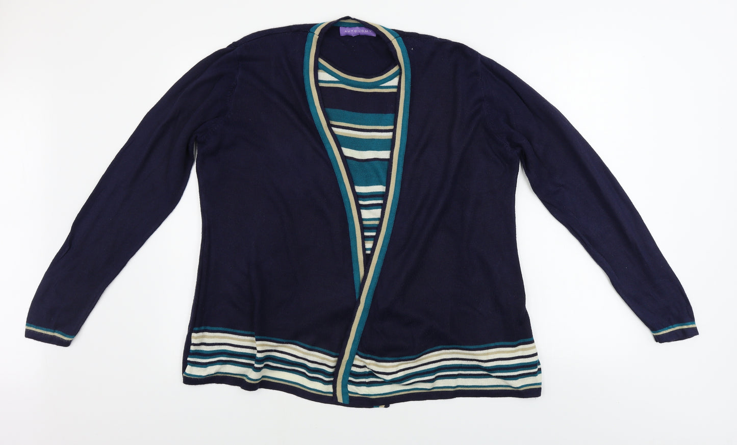Autonomy  Womens Blue   Pullover Jumper Size XL