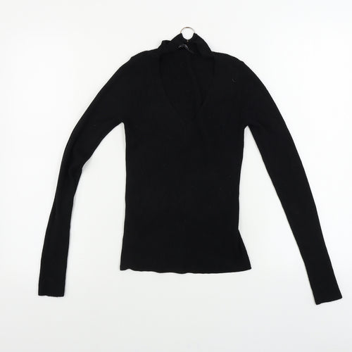 Miss Selfridge  Womens Black   Pullover Jumper Size 6