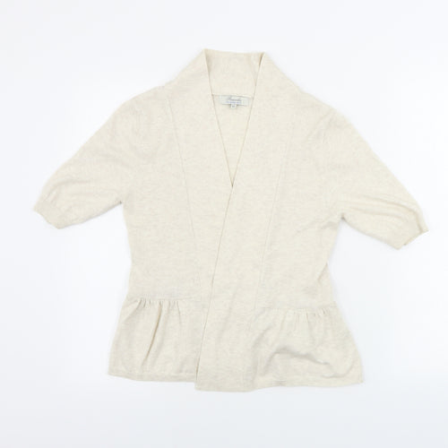 Peacocks  Womens Beige   Cardigan Jumper Size 12