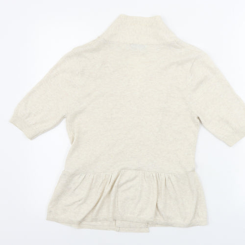 Peacocks  Womens Beige   Cardigan Jumper Size 12