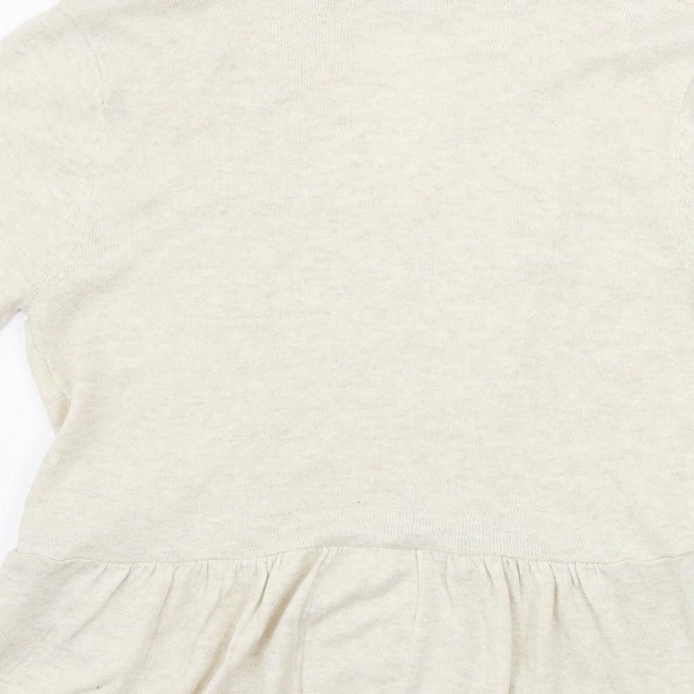 Peacocks  Womens Beige   Cardigan Jumper Size 12