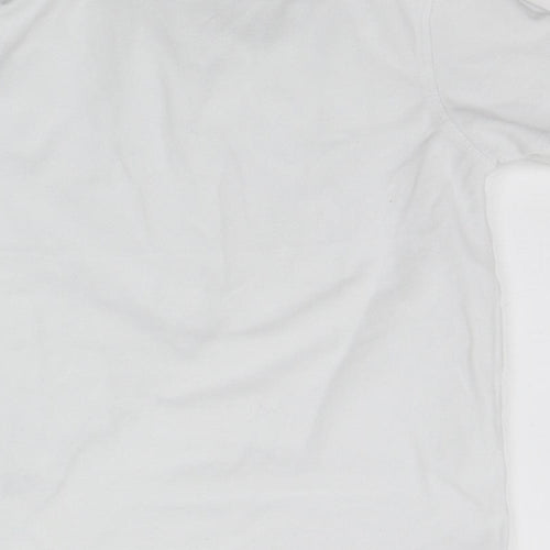 Marks and Spencer Girls White   Basic Polo Size 7-8 Years