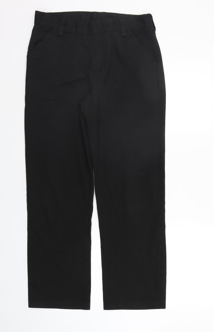 NEXT Girls Black Carrot Trousers Size 14 Years