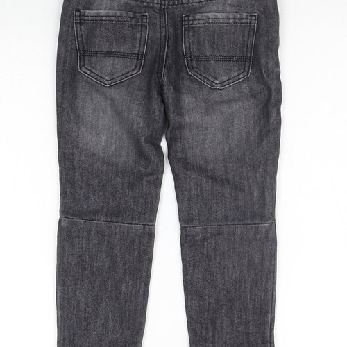 Primark Boys Grey Ikat  Chino Trousers Size 4-5 Years