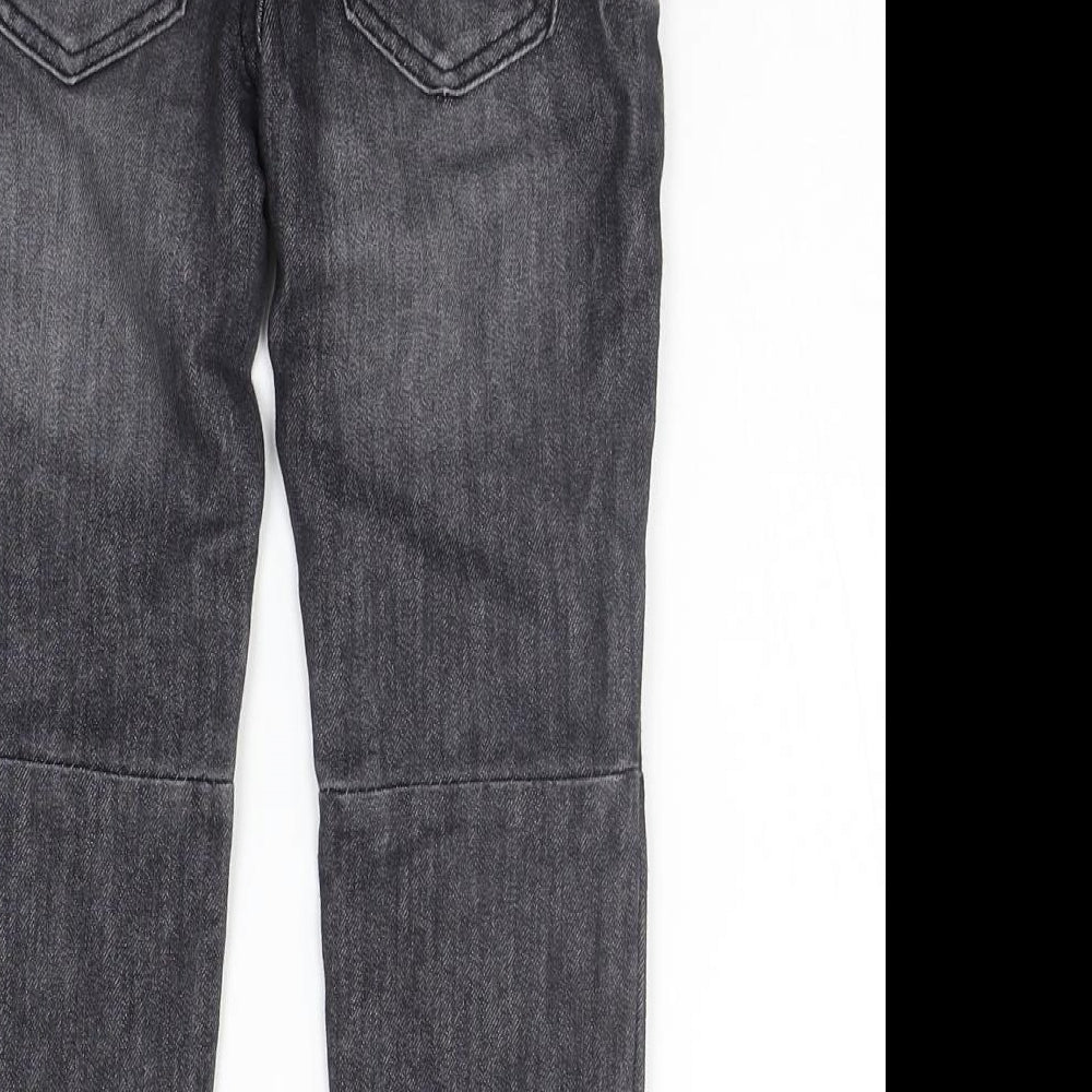 Primark Boys Grey Ikat  Chino Trousers Size 4-5 Years